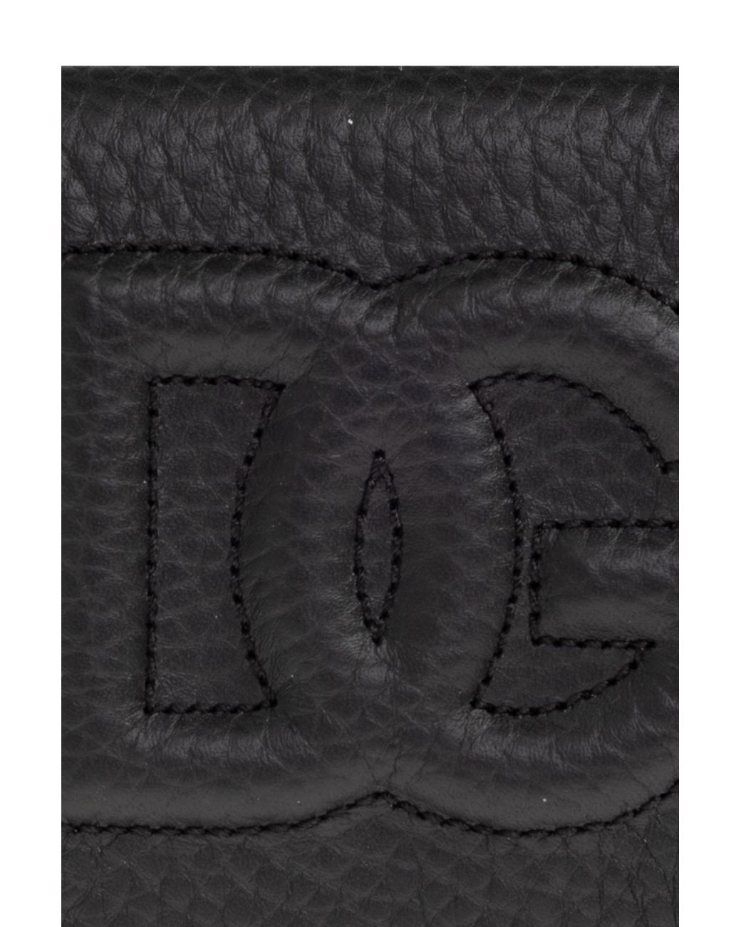 Dolce & Gabbana Black Card Case With Logo for men