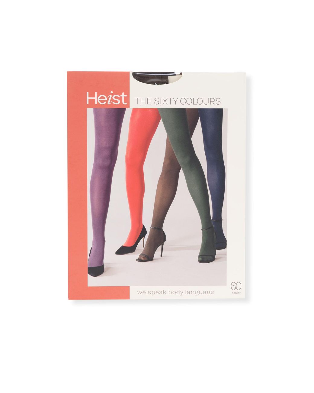 Heist Studios White Tights "The Sixty Colours"