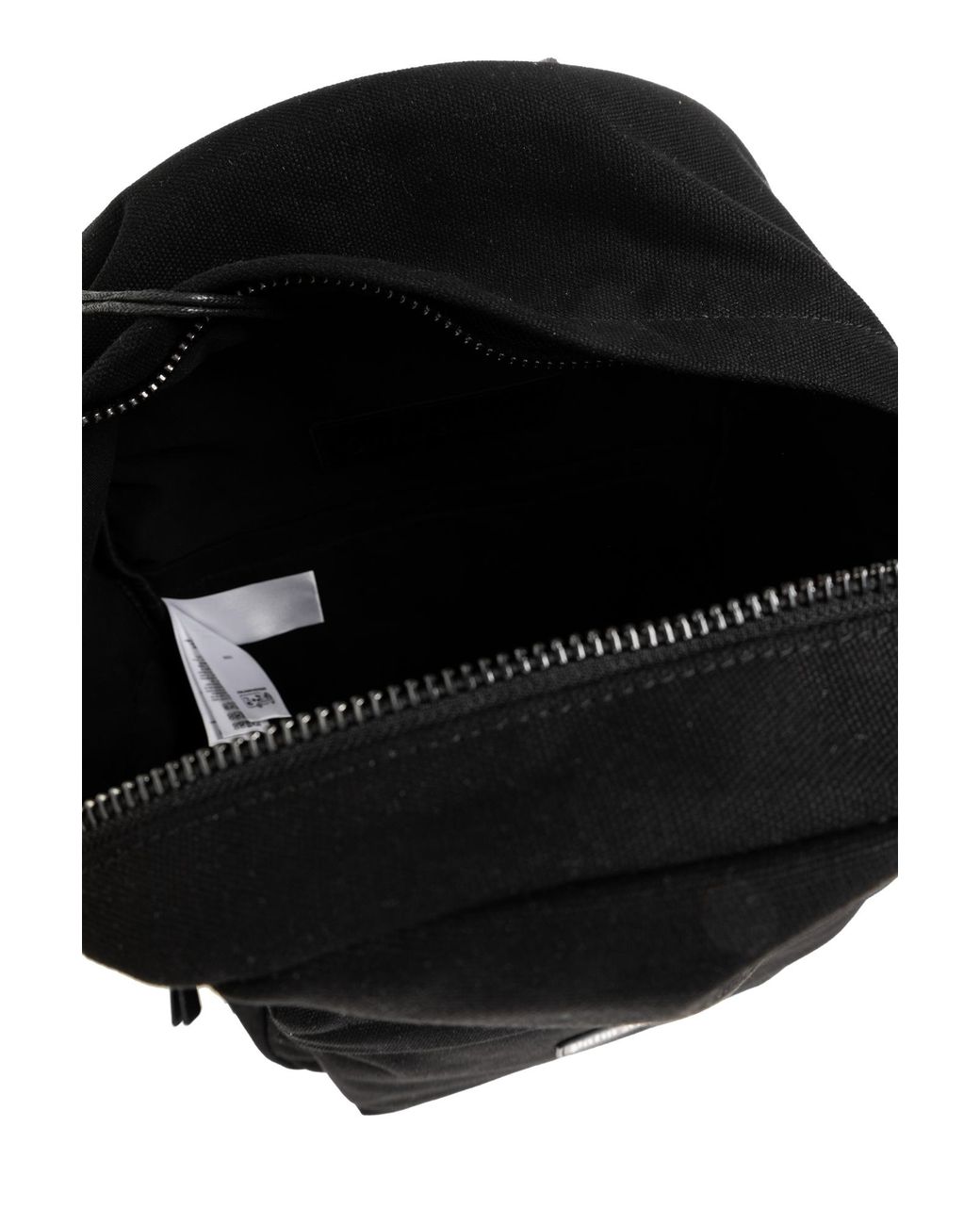 Palm Angels Black Backpack With Logo for men