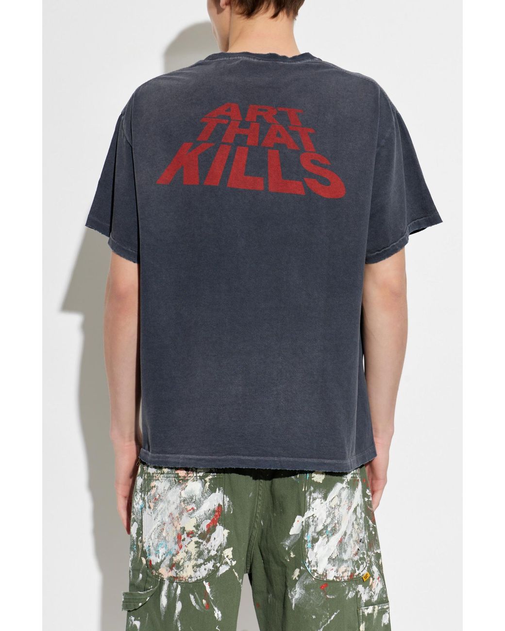GALLERY DEPT. Blue T-Shirt With Print for men