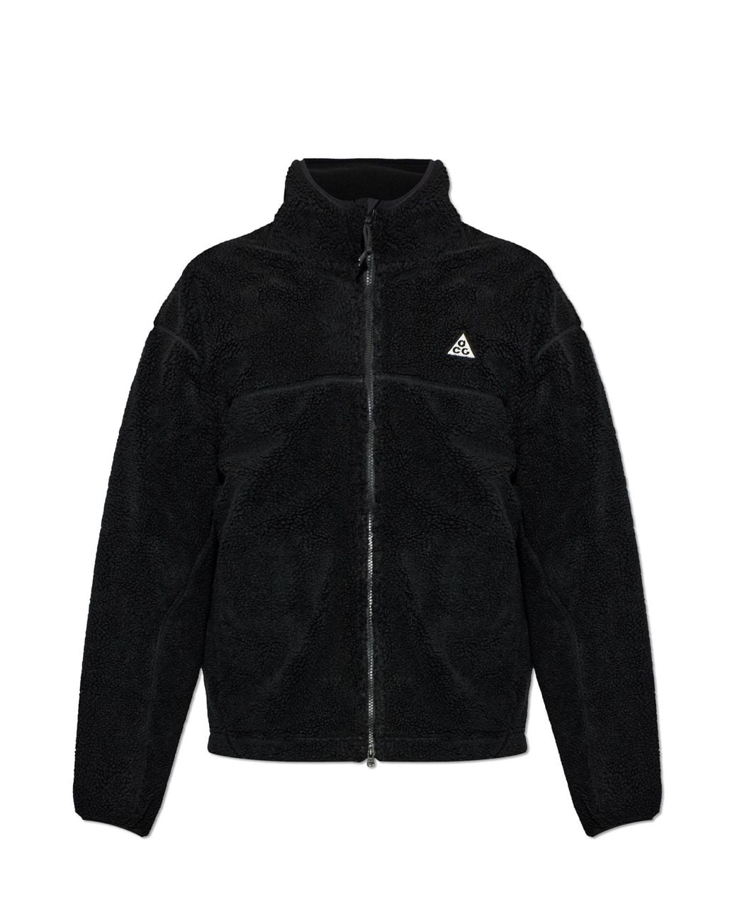 Nike Black Acg Fleece Jacket for men