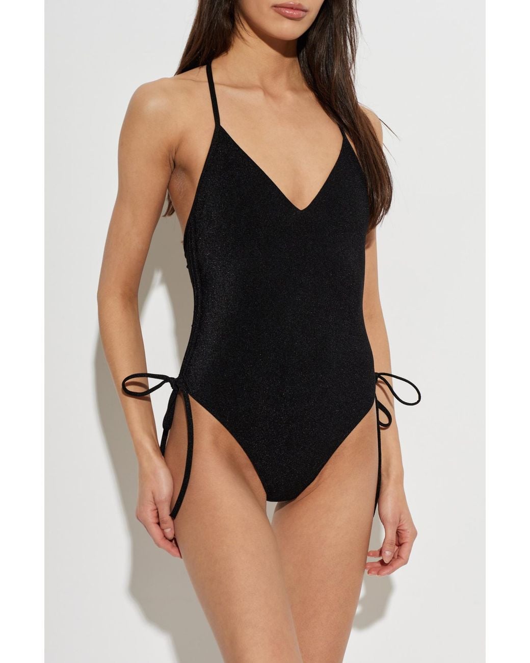 Balmain Black One-Piece Swimsuit