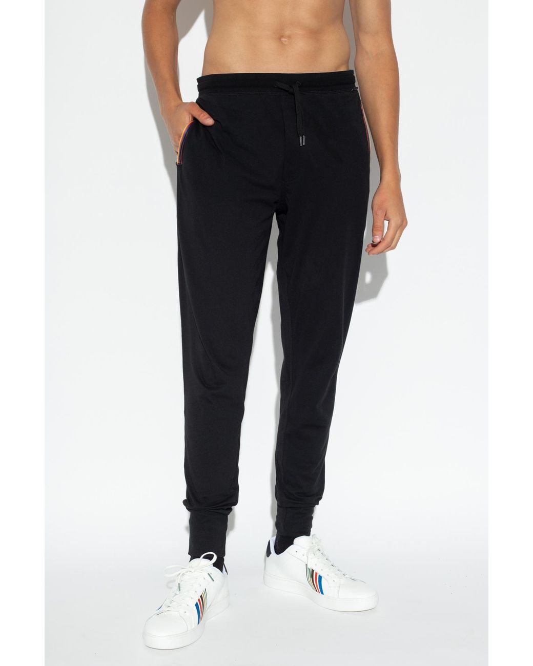 Paul Smith Black Sweatpants With Pockets for men
