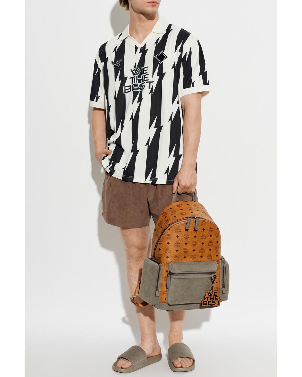 MCM Brown X Dj Khaled for men