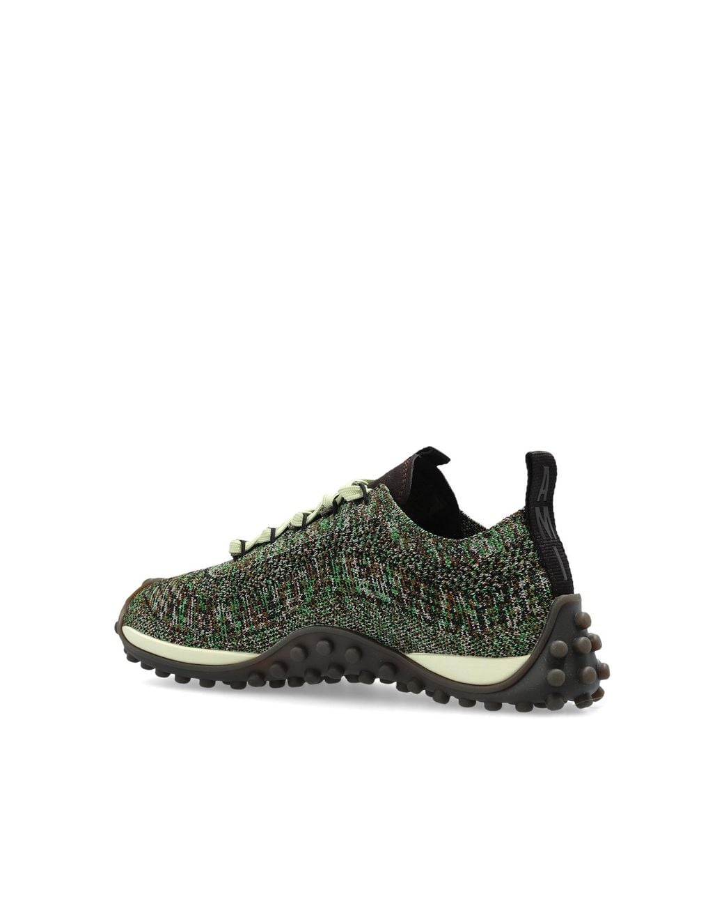 AMI Brown Logo Sneakers