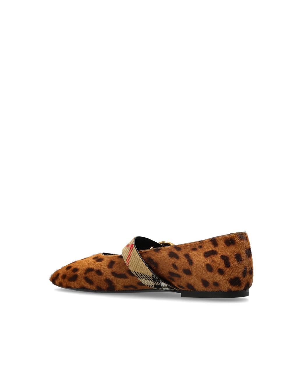 Burberry Brown 'Robin' Ballet Flats