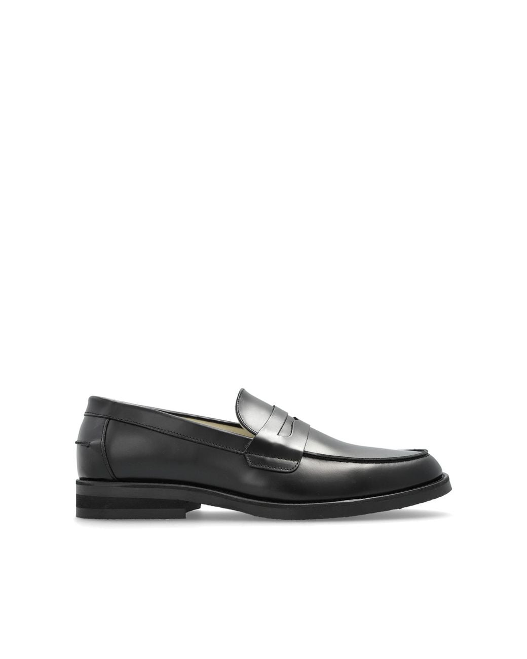 Duke & Dexter Black "Wilde" Loafers for men