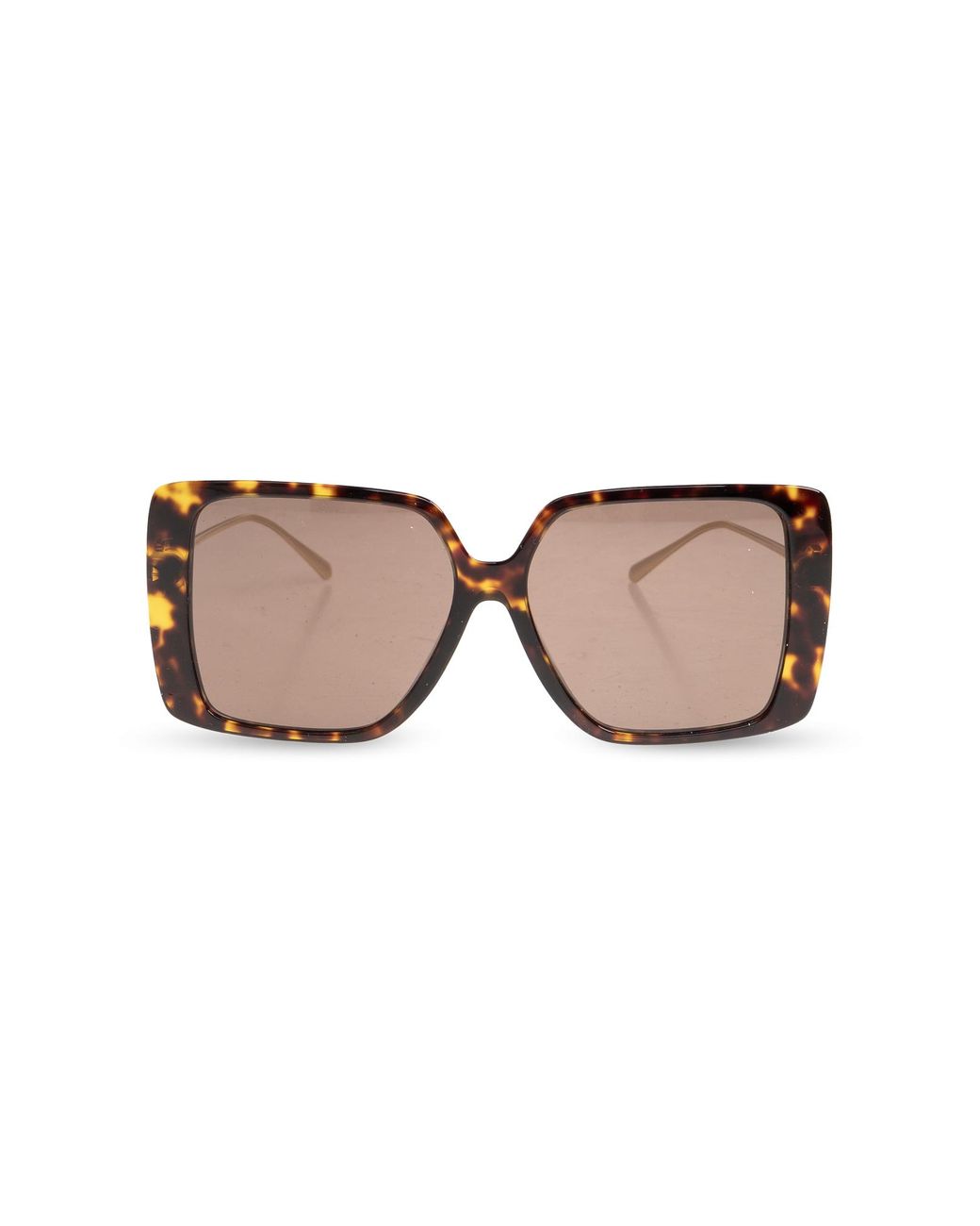 Tory Burch Multicolor Miller Oversized Square Sunglasses