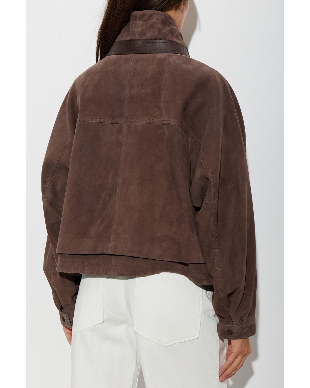 Loewe Brown Suede Jacket
