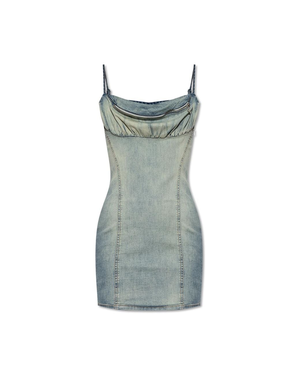 DIESEL Green Dress De-Ellit-S