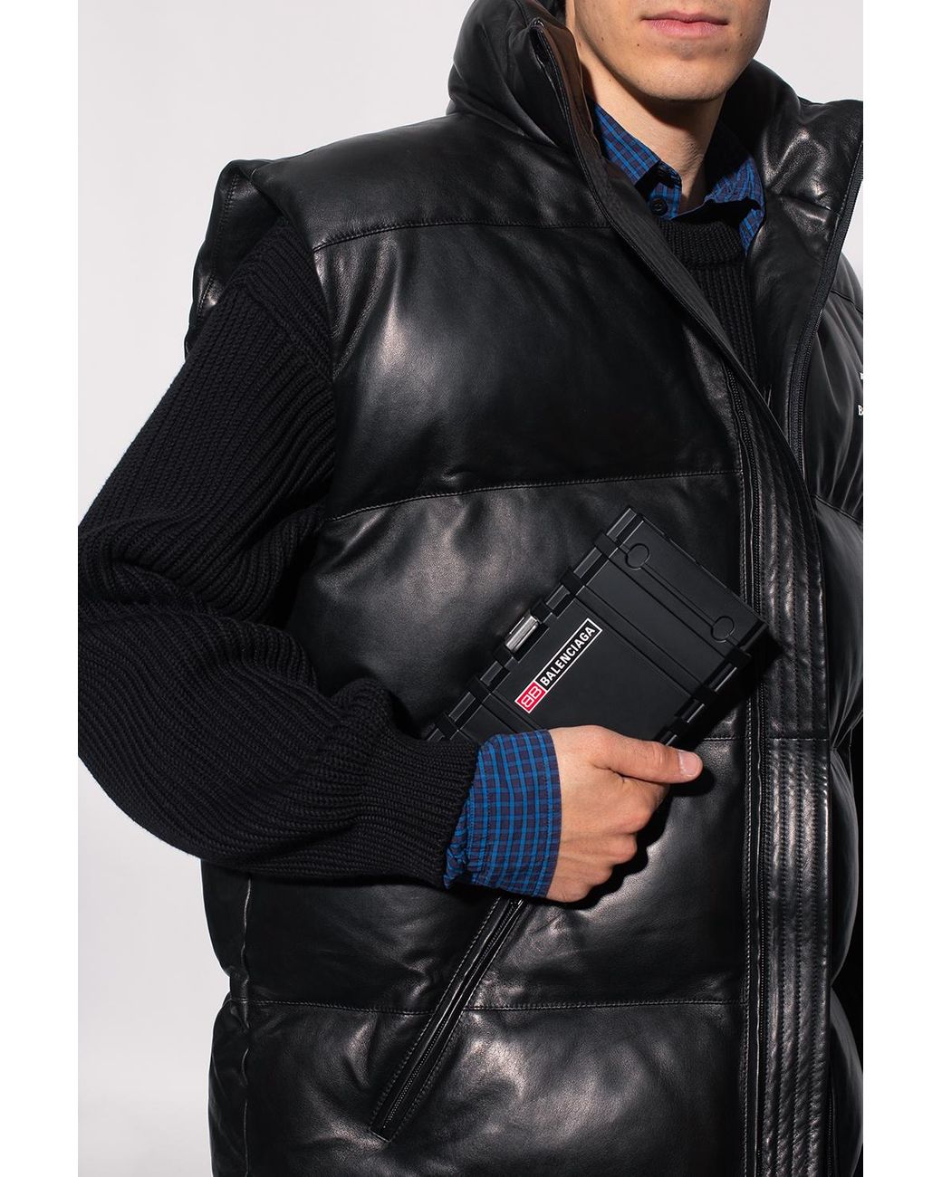 Balenciaga 'toolbox' Shoulder Bag in Black for Men Lyst Australia