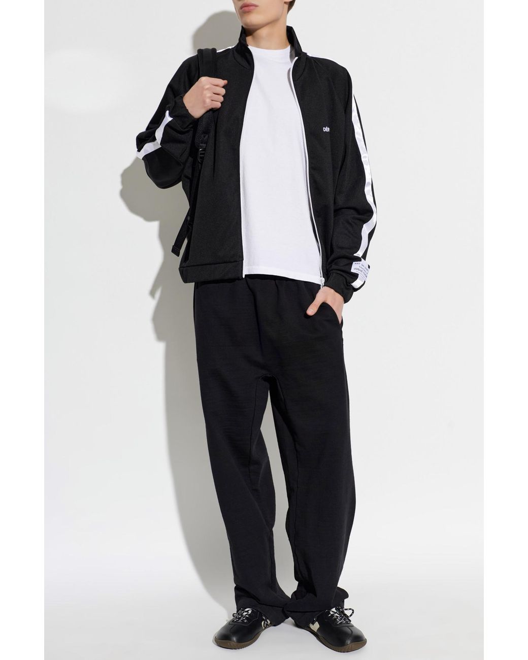 GALLERY DEPT. Black Sweatshirt With Logo for men