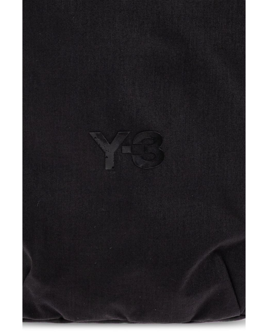 Y-3 Black Backpack With Logo