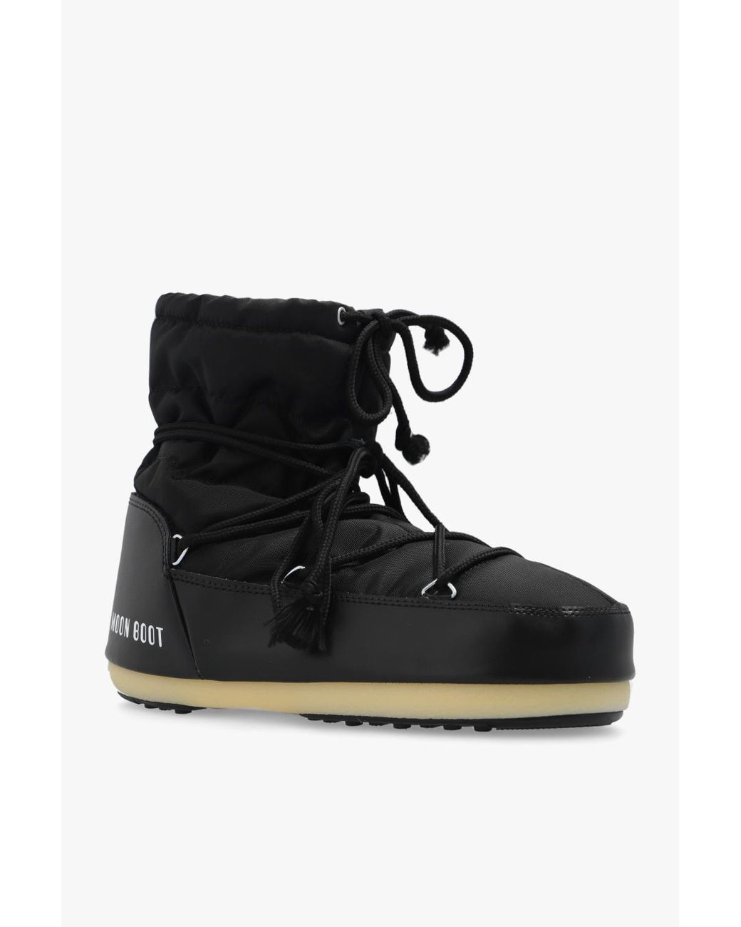 Moon Boot 'light Low' Snow Boots in Black for Men | Lyst