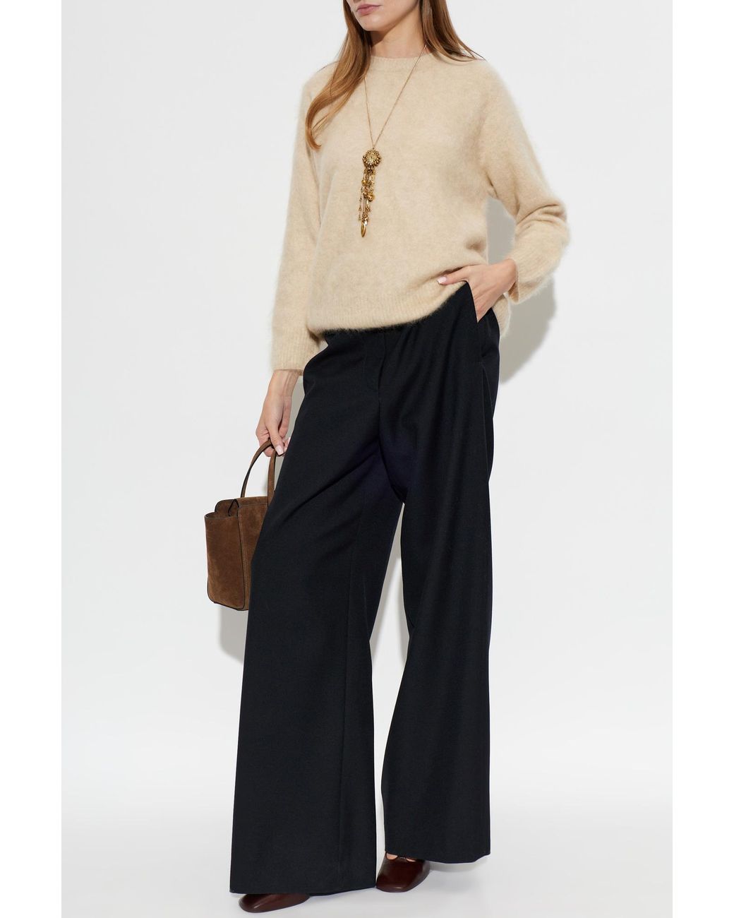 Forte_forte Natural Cashmere Sweater
