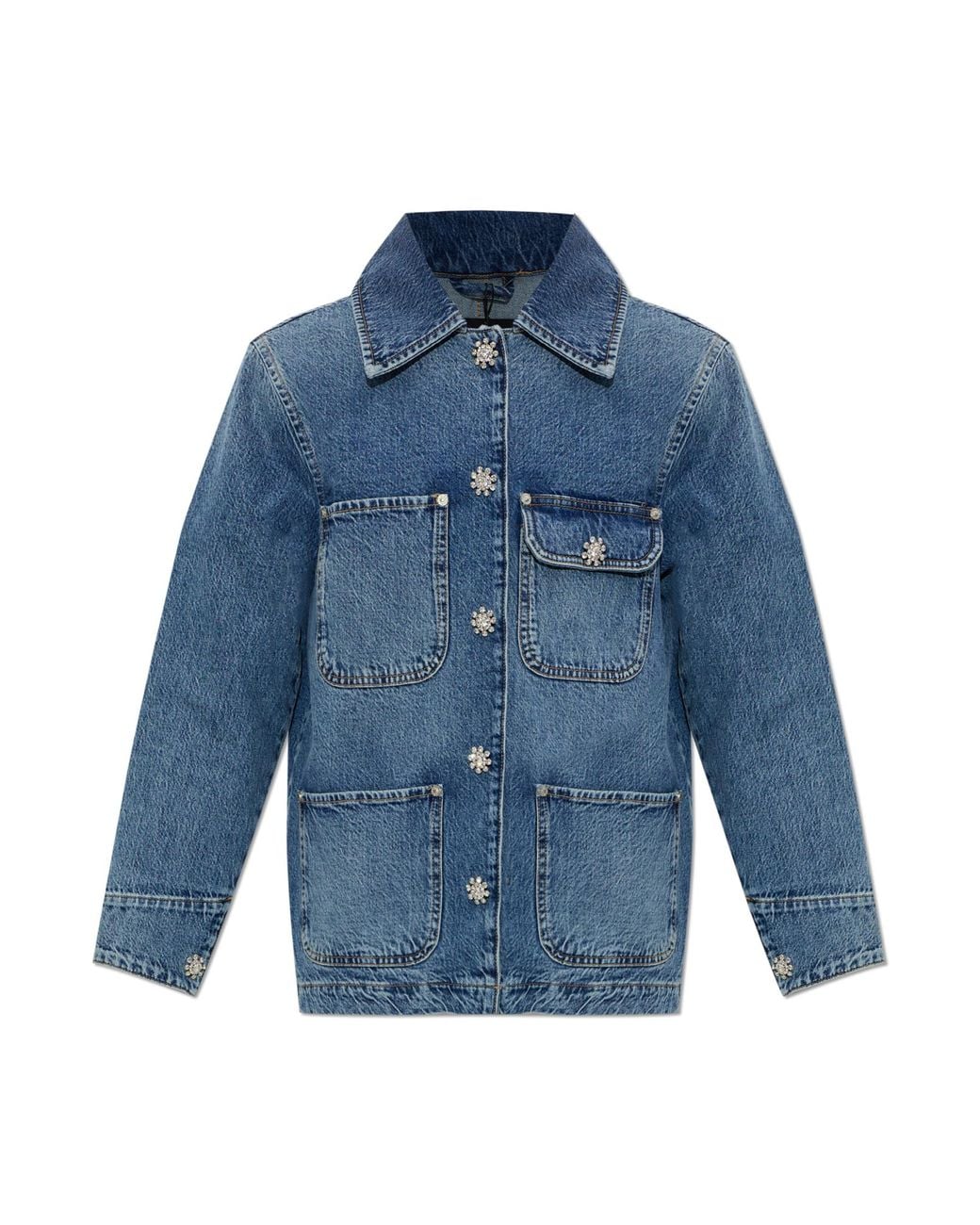 AllSaints Blue Denim Jacket 'Bex'