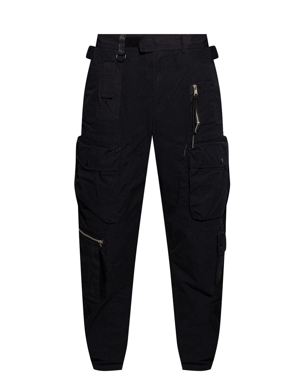 DIESEL Cargo Trousers in Black for Men | Lyst