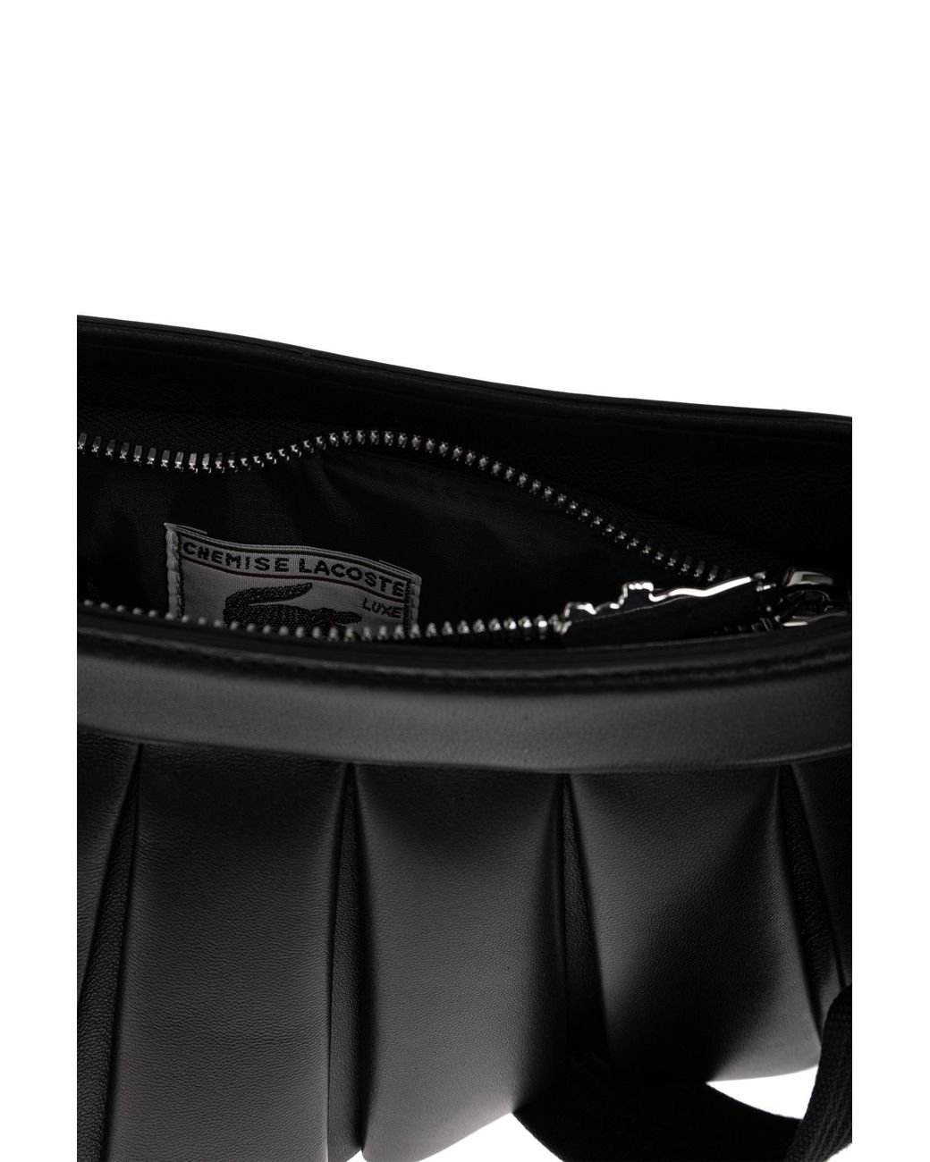 Lacoste Black 'Lenglen Small' Bag