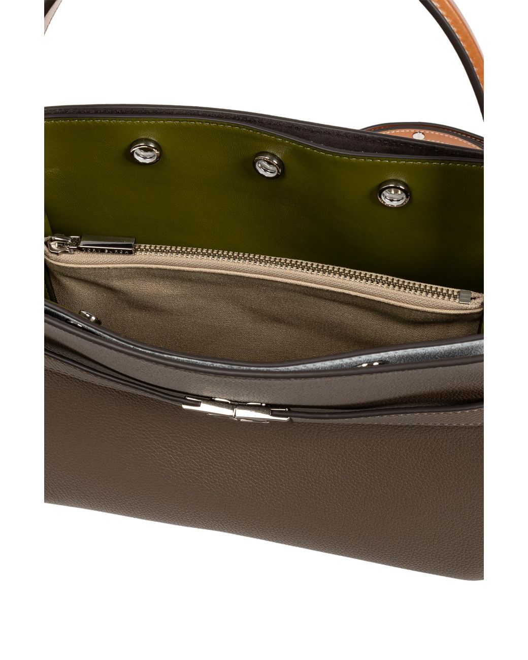 Tory Burch Brown Shoulder Bag Lee Radziwill