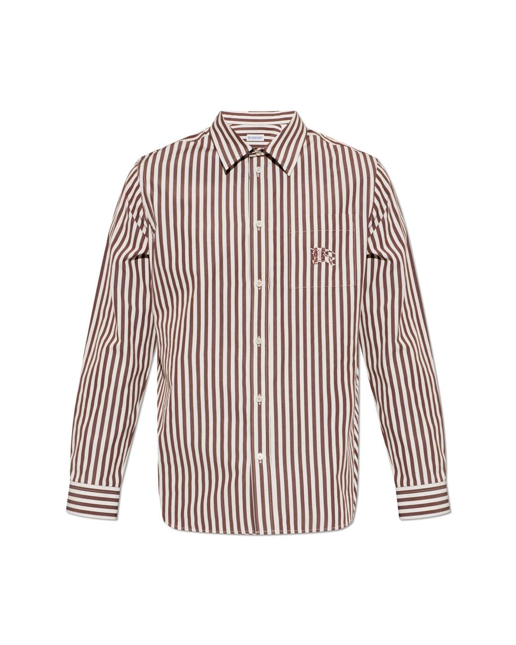 Burberry Brown Shirt 'Robert' for men