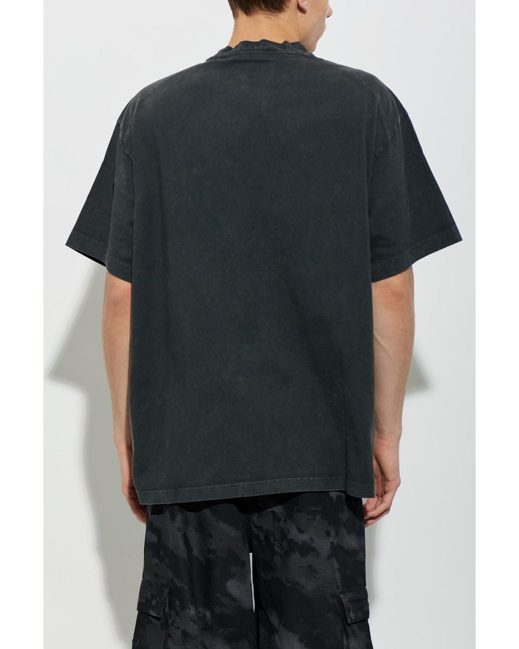 Adidas Originals Black Adidas X Tyrrell Winston Oversize T-Shirt for men