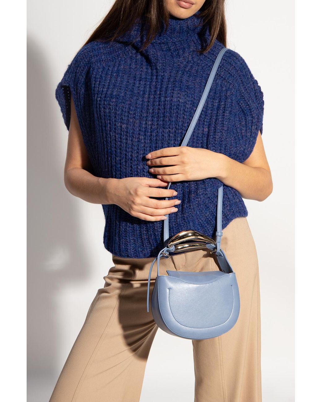 Chloe kiss Small Shoulder Bag in Blue Lyst