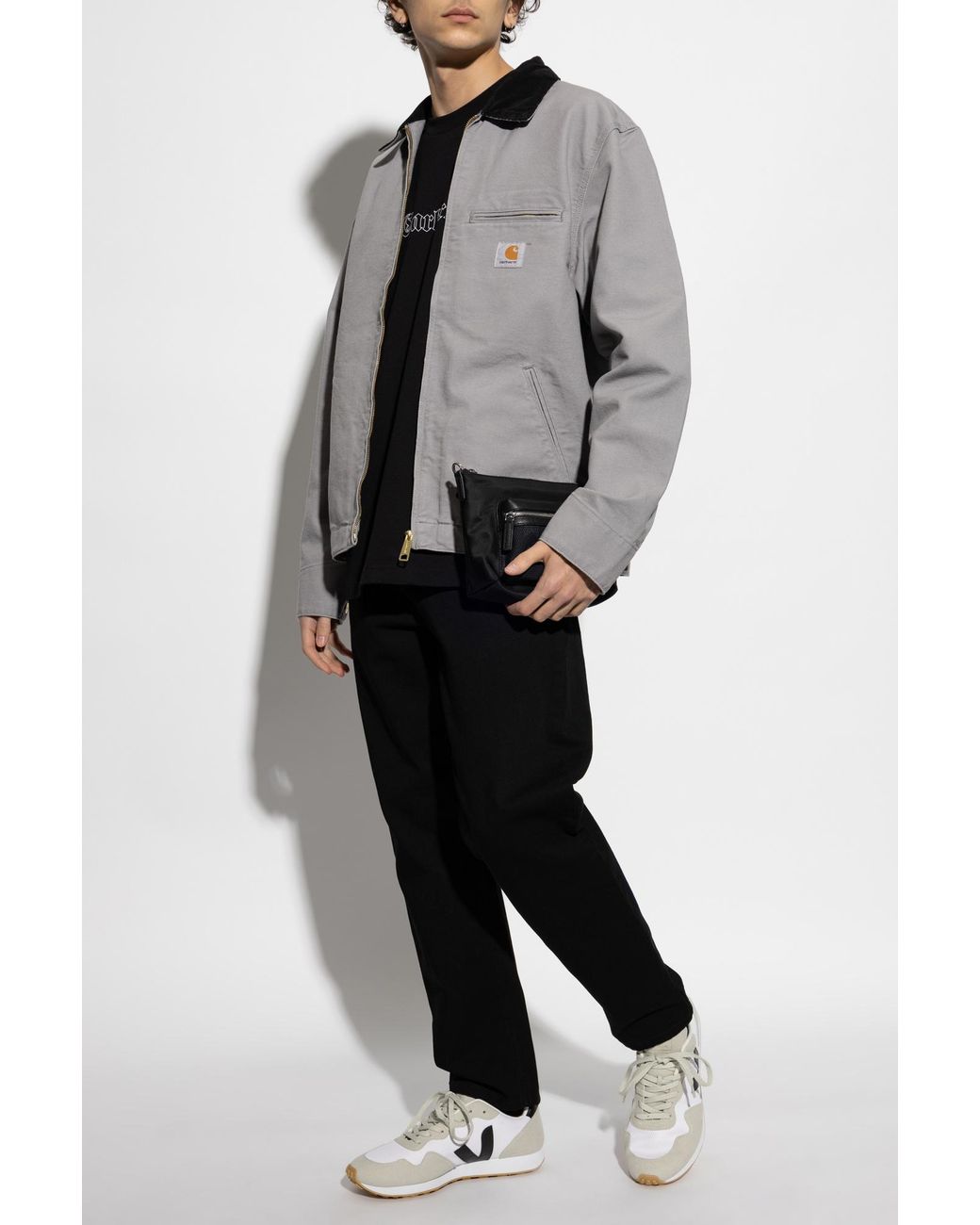 Carhartt Black Jeans With Logo for men