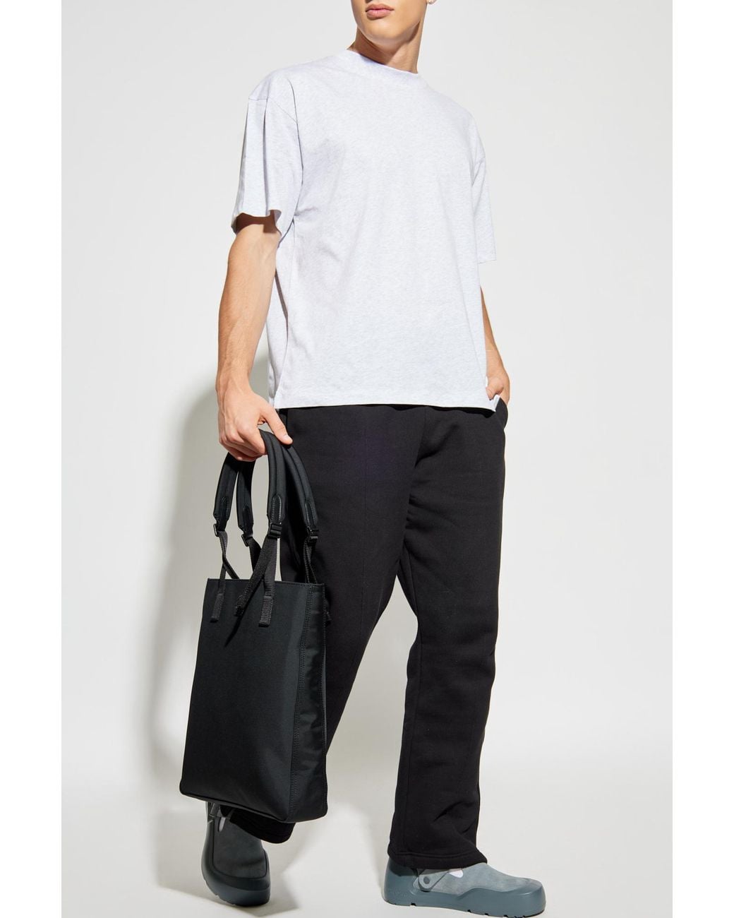 Represent White Oversized "Initial" T-Shirt for men