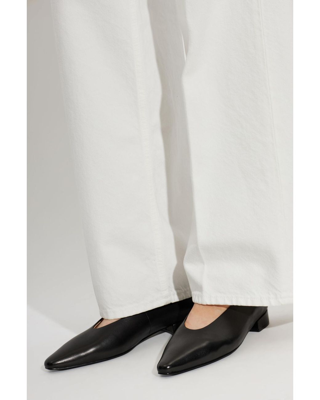 Furla White 'Dora' Shoes