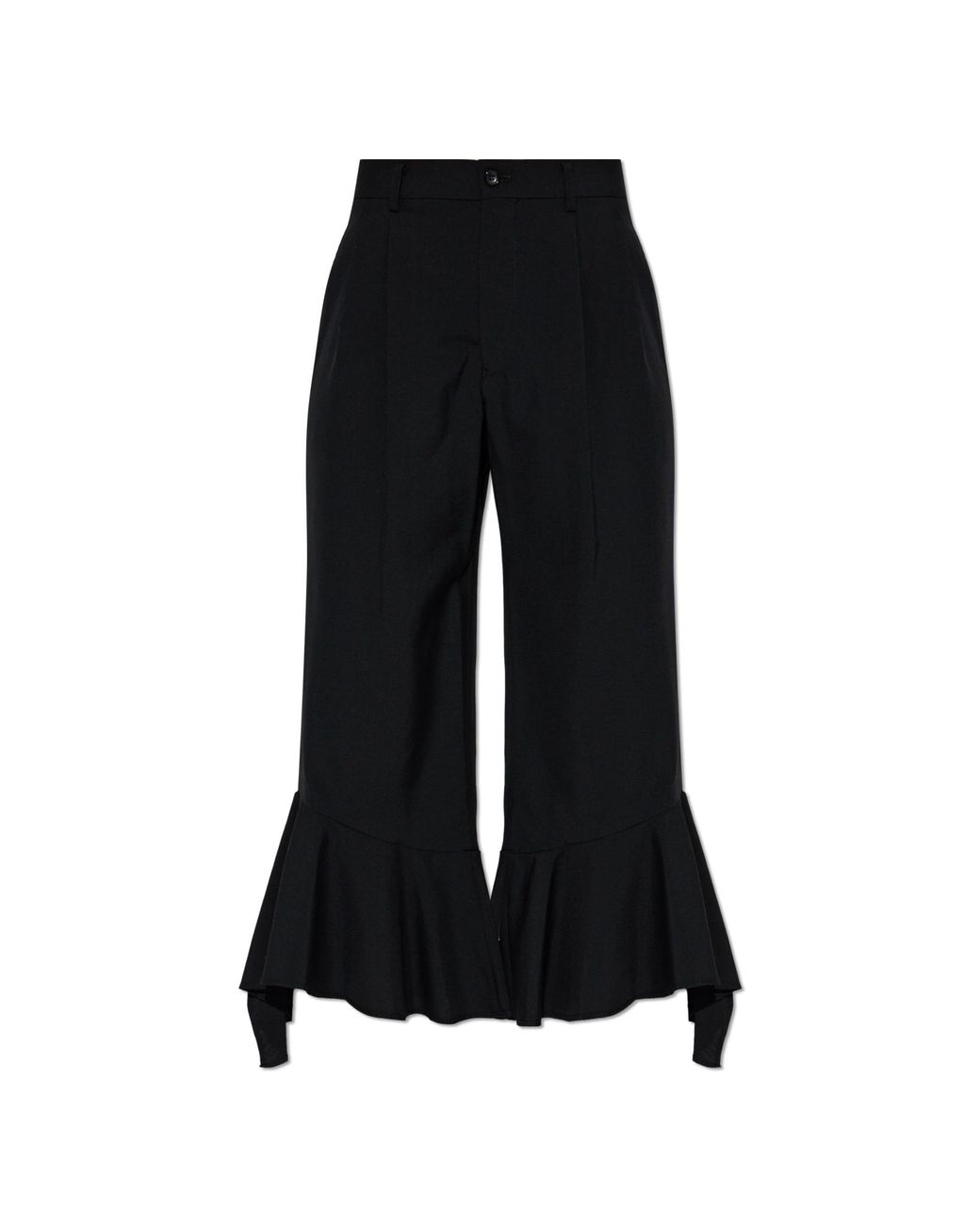 CDG by Comme des Garcons Black Wool Trousers