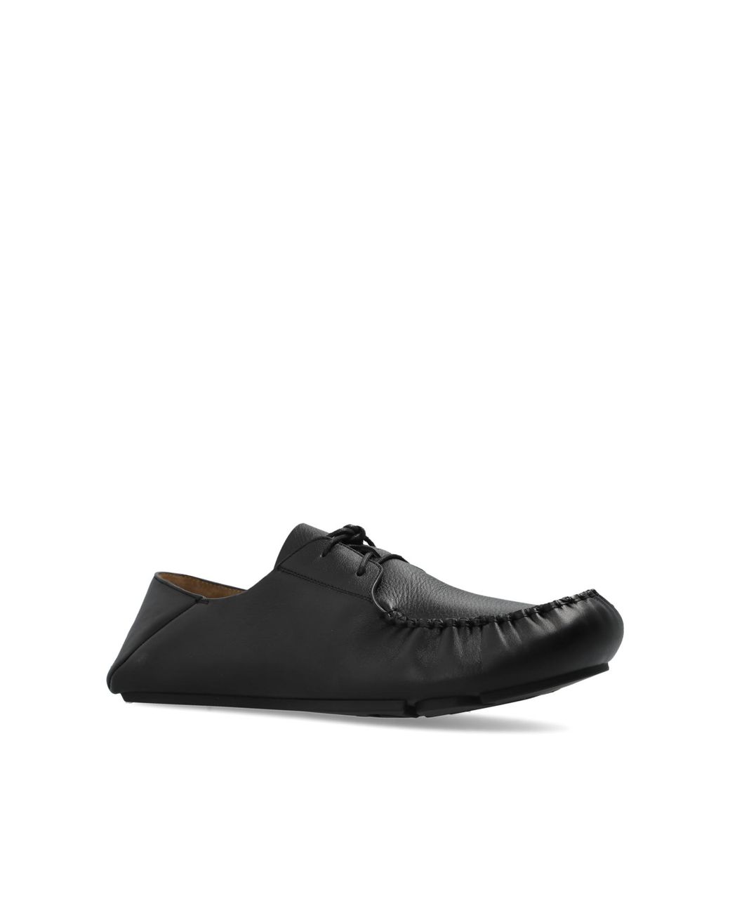 Loewe Black 'Rambla' Leather Shoes for men