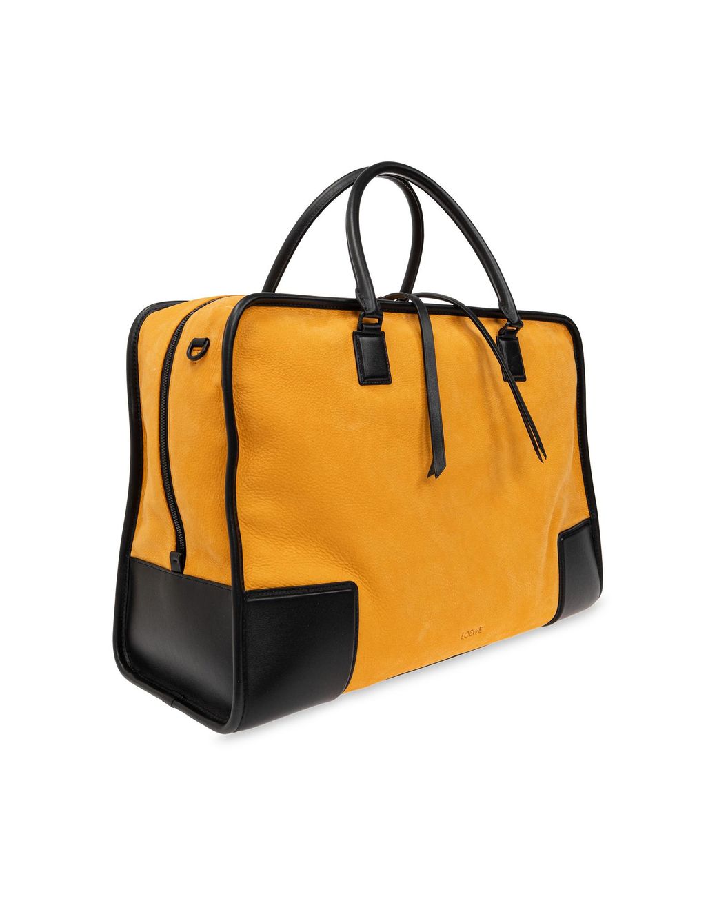 Loewe Orange 'Amazona 180 Large' Holdall for men