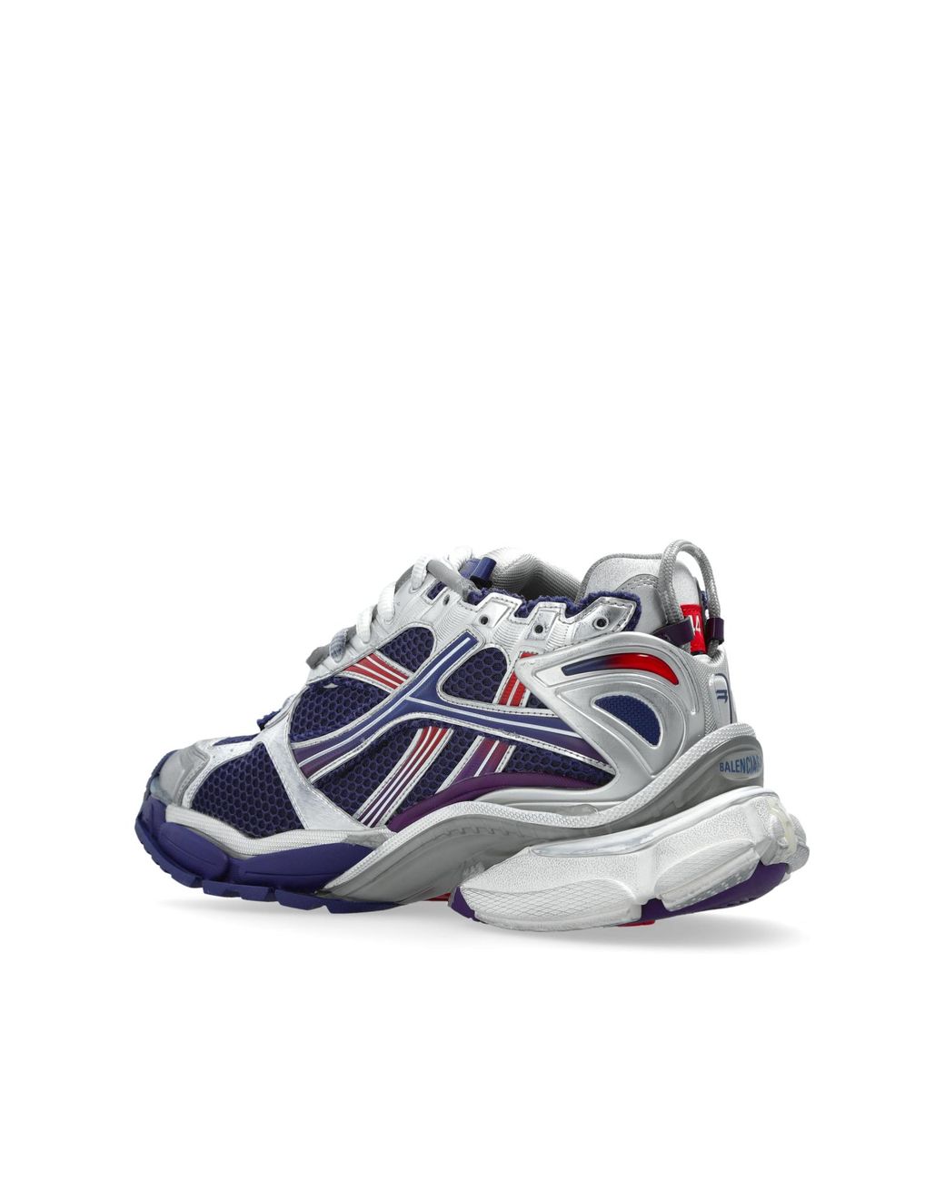 Balenciaga White Sports Shoes Runner for men