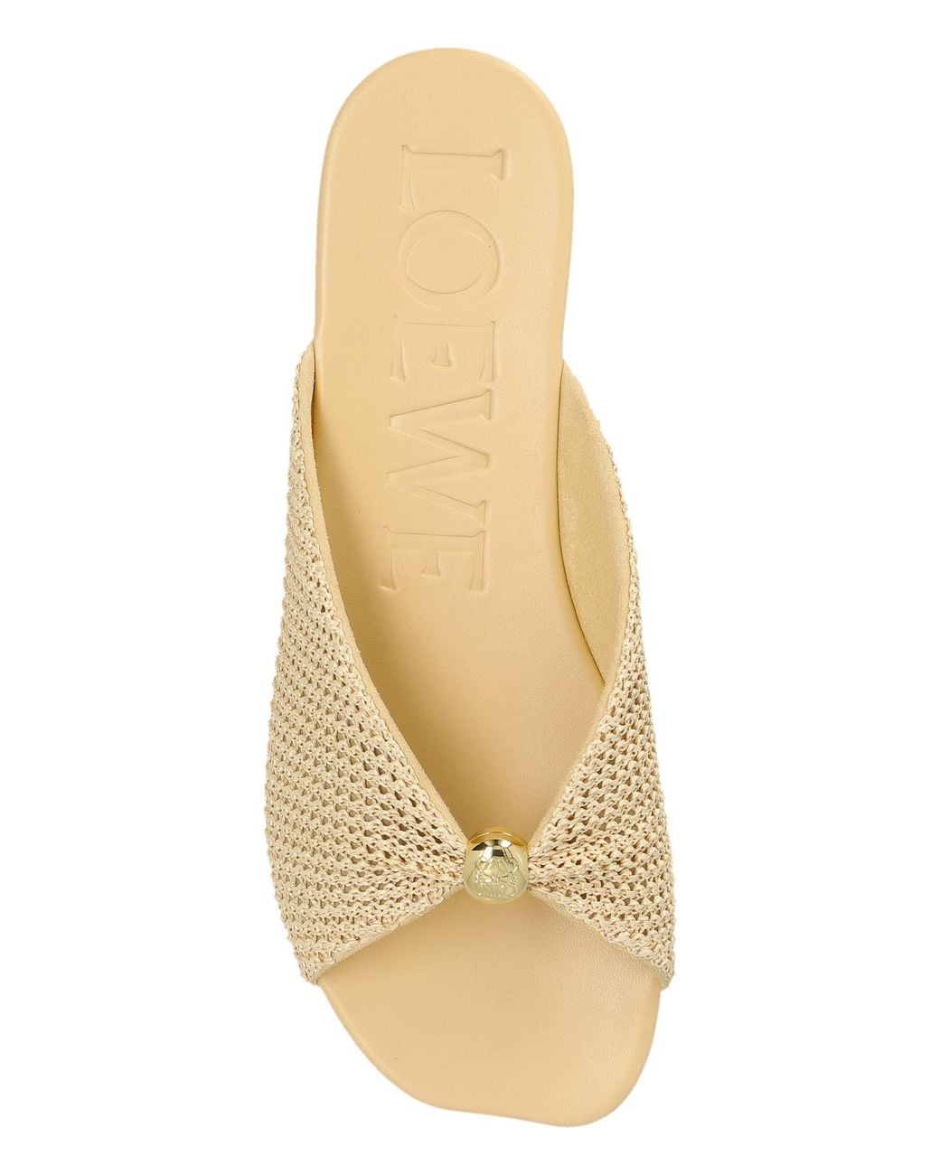 Loewe Natural "Pabble Soft" Slides