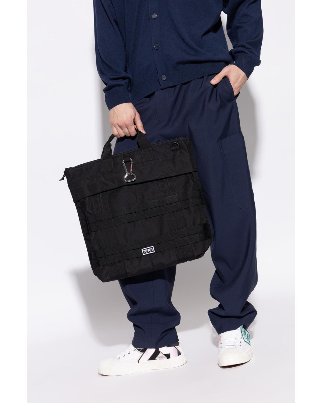 KENZO Black Handbag 'Shopper' for men