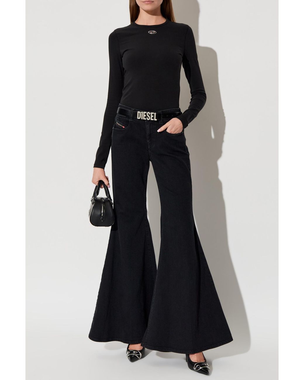 DIESEL Black 1970 D-Bleess Jeans