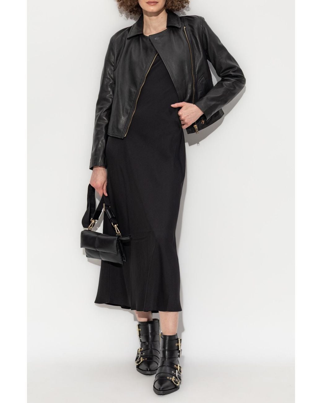 AllSaints Black Dress "Bryony"