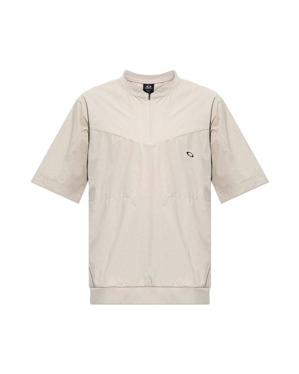 Oakley Natural T-Shirt With Embroidered Logo for men