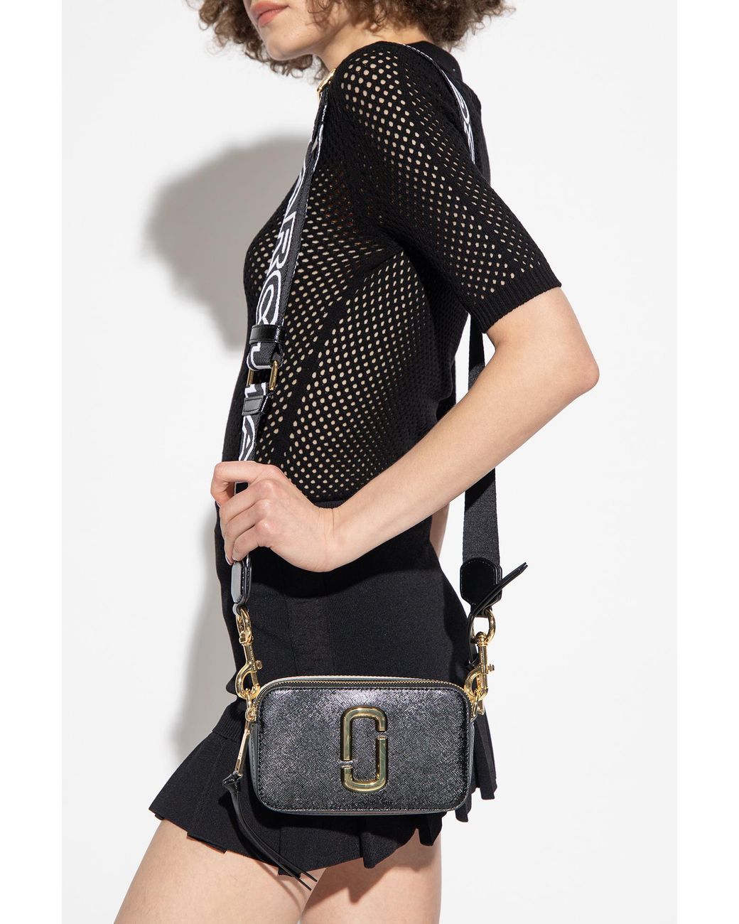 Marc Jacobs Black The Snapshot Shoulder Bag