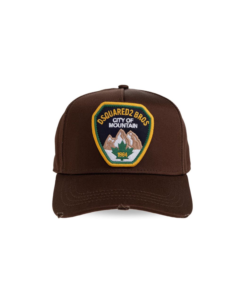 DSquared² Brown Baseball Cap for men