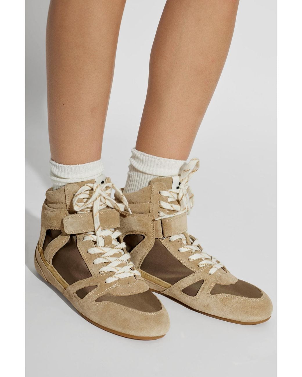 Isabel Marant Brown 'Senny High' Sports Shoes