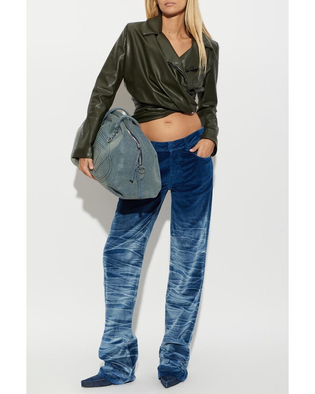 DIESEL Blue 'D-Lie-Fsj' Trousers