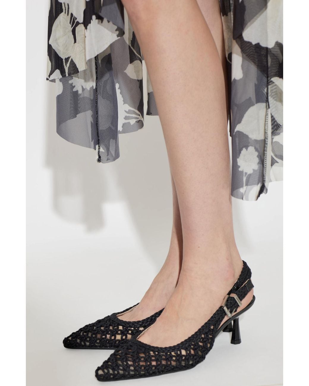 AllSaints Black Heeled Shoes