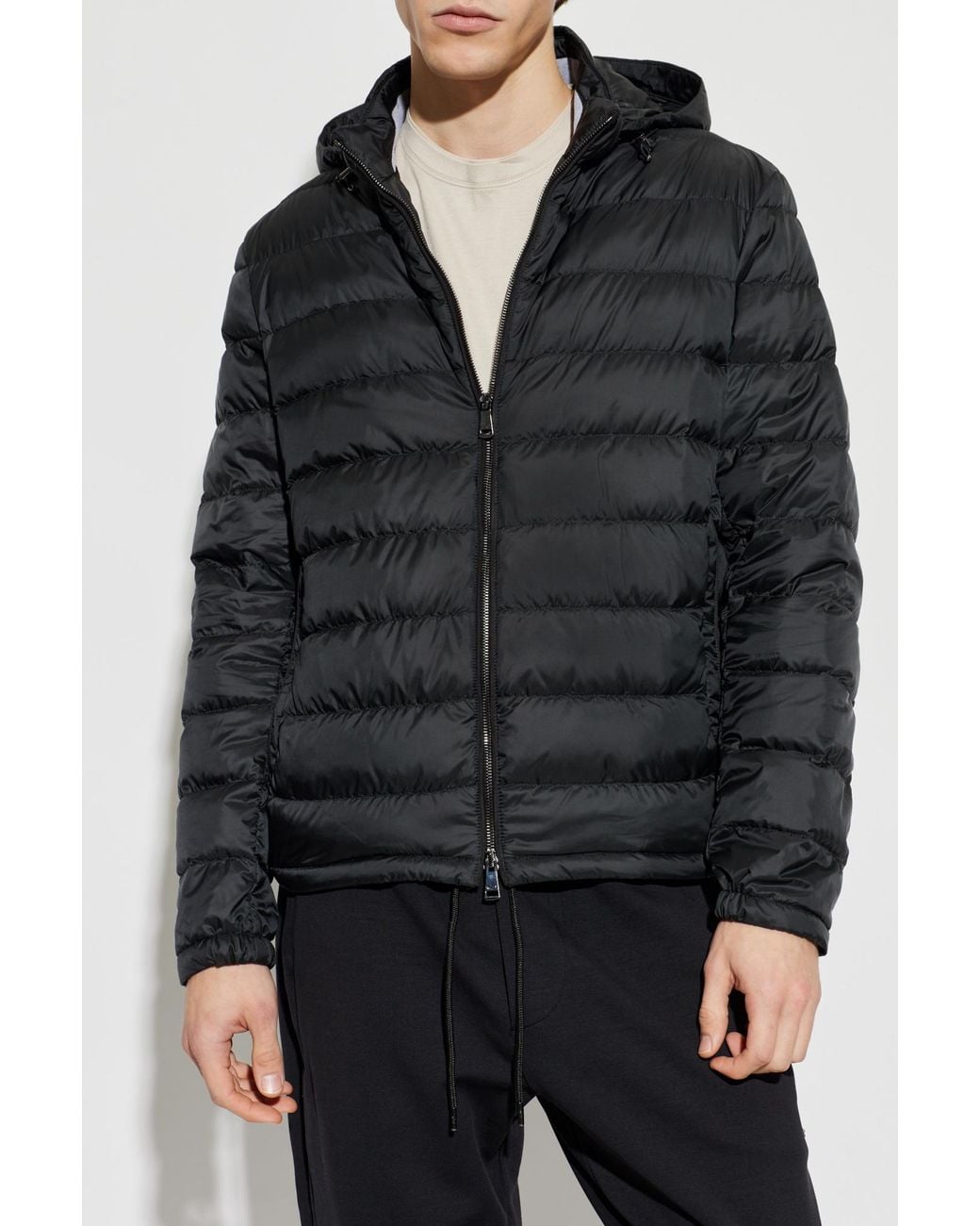 Paul & Shark Black Down Jacket for men