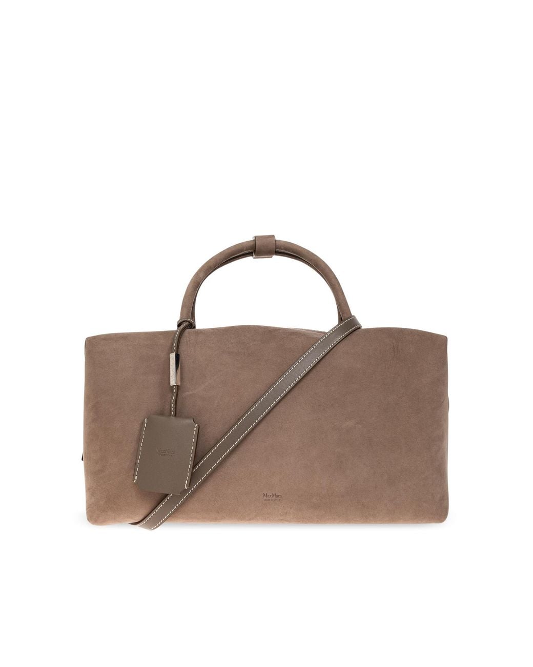 Max Mara Brown Hand-Held Bag 'Holdallm'