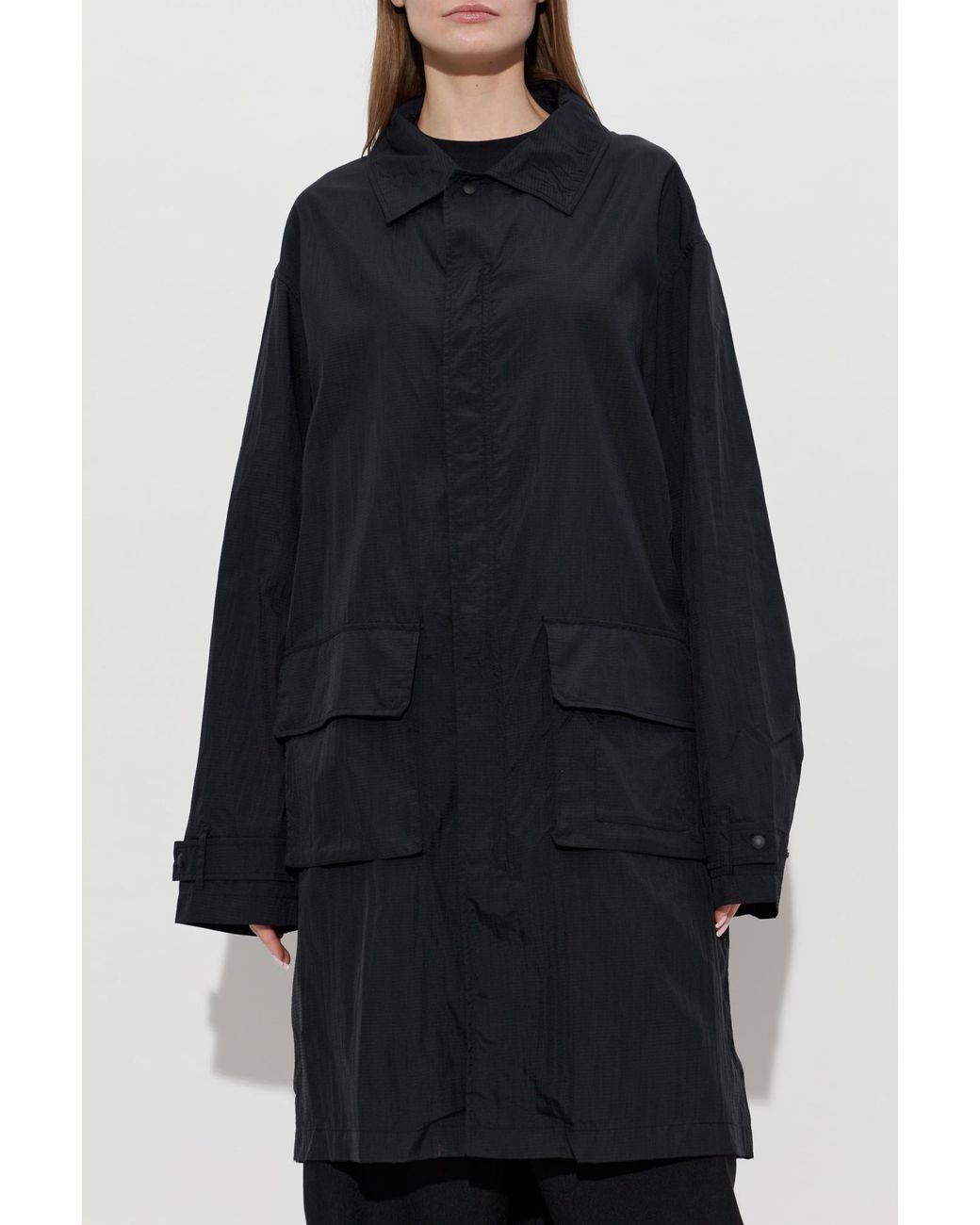 Y-3 Black Jacket With Pockets