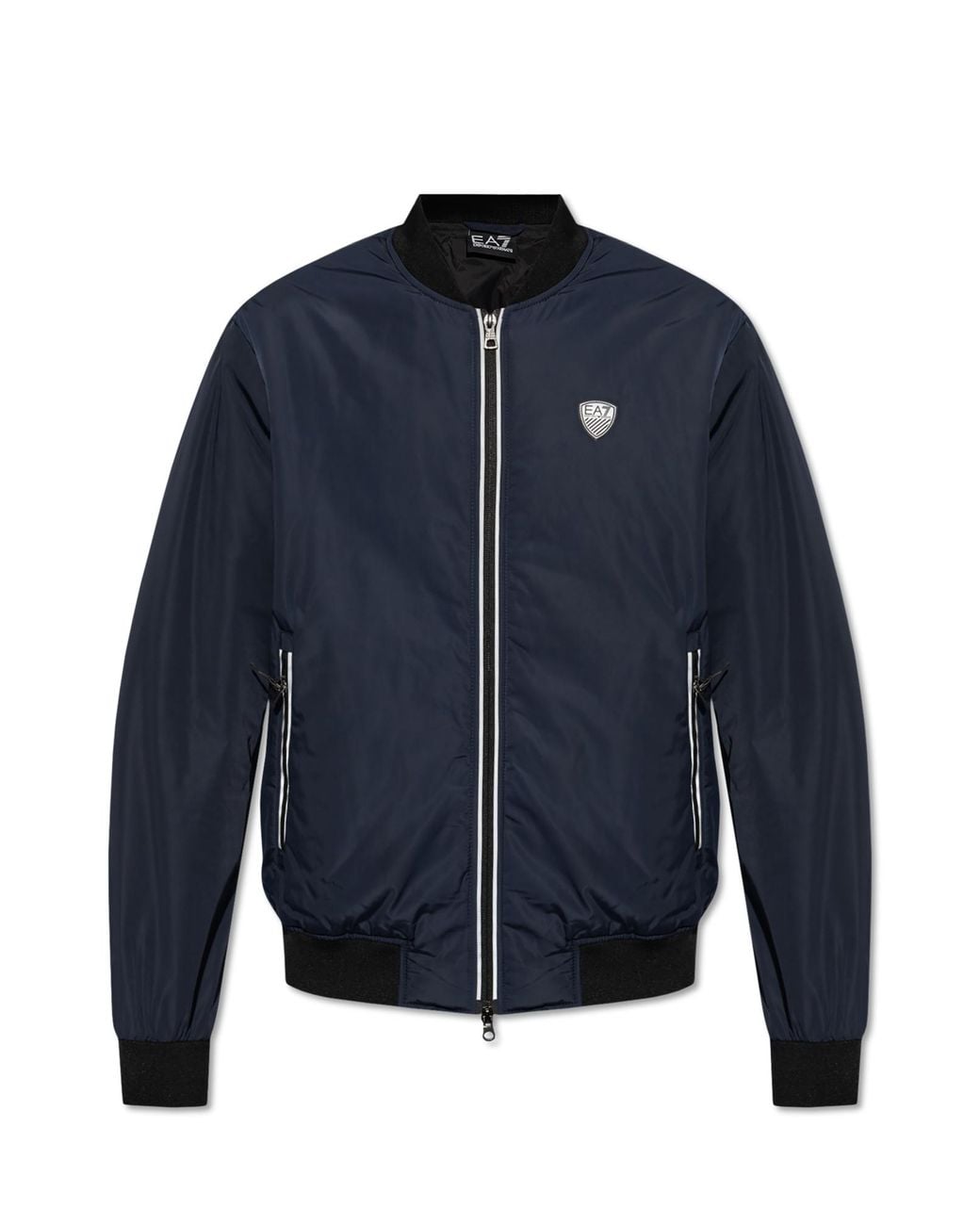 EA7 Blue Bomber Jacket for men