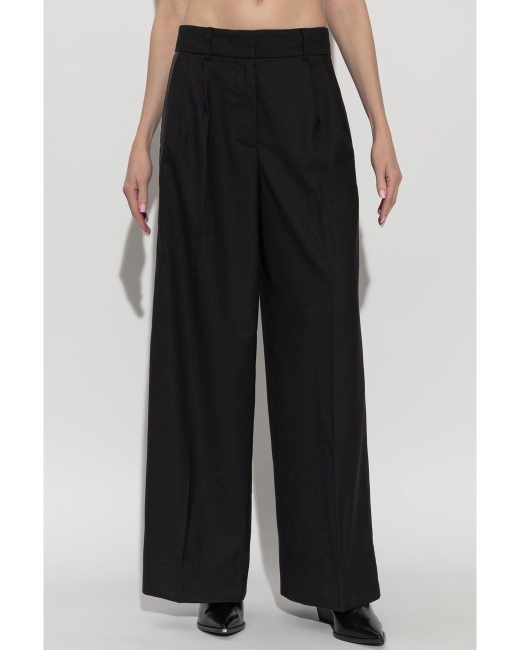 AllSaints Black Noa Trousers