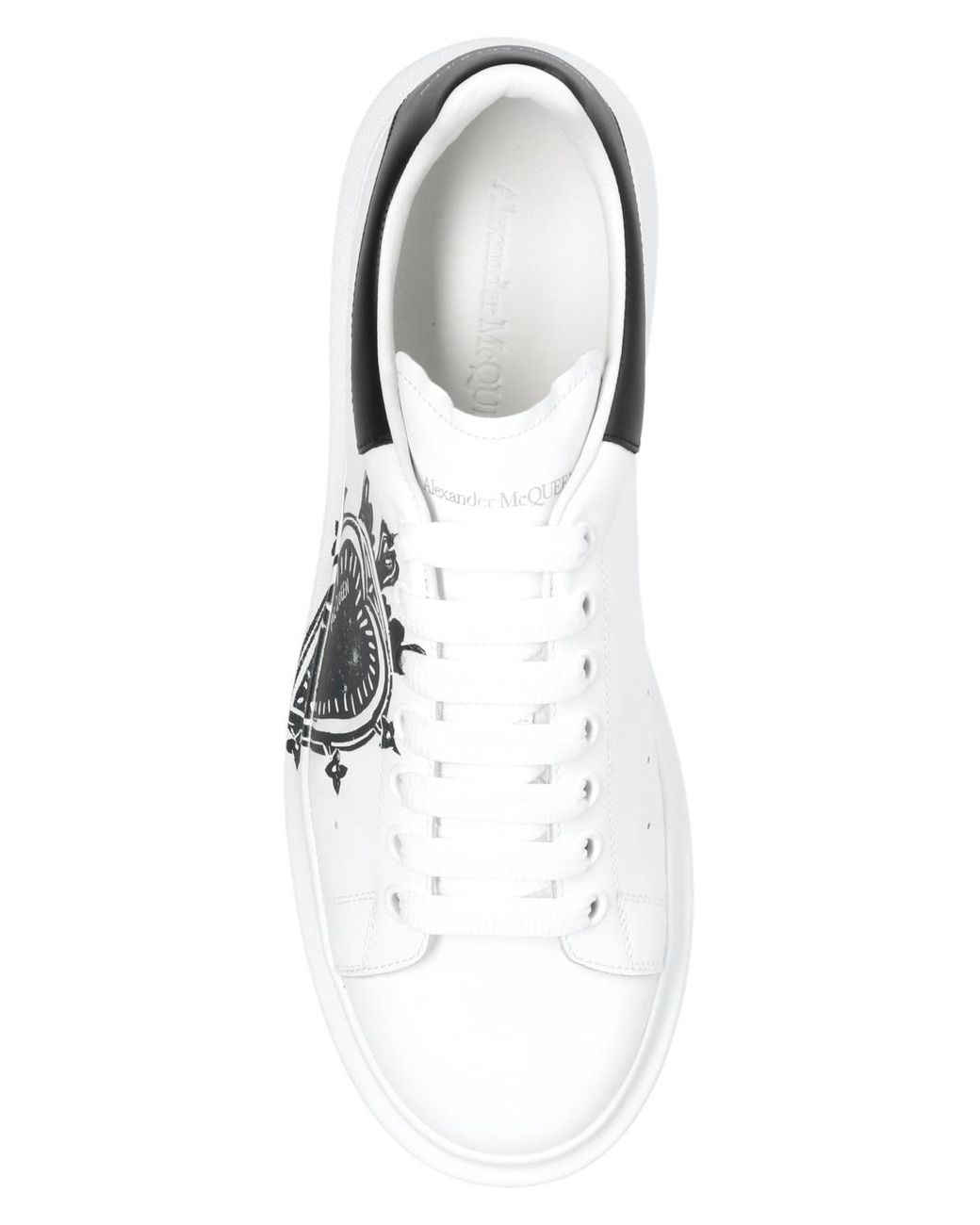 McQueen Black 'Larry' Sneakers for men