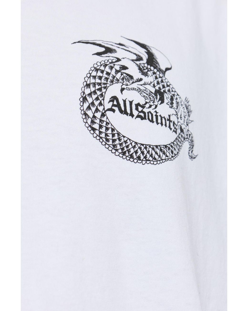 AllSaints White T-Shirt 'Terra' for men